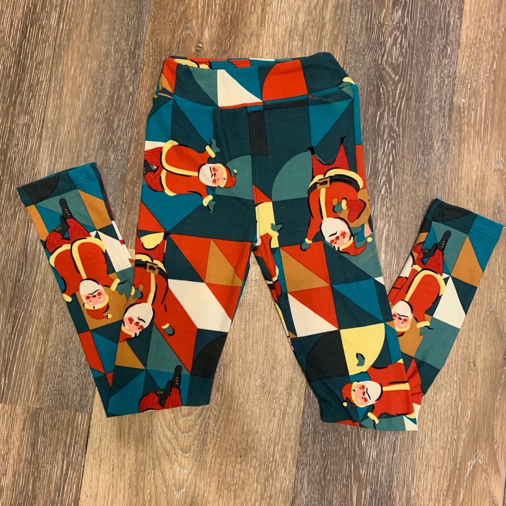 LulaRoe Christmas/ Santa Leggings